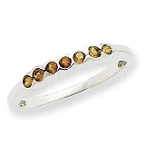 Sterling Silver Citrine Ring