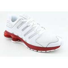 Nike Shox Air Lunar NZ Mens Running Shoes (White/White-Varsity Red) 12 