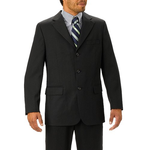 Men's Merona  Polyester/Rayon Suit Blazer - Black