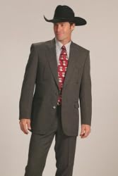 Circle S 'Vegas' Western Sport Coat in Heather Charcoal