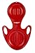 Lucky Bums Plastic Torpedo Sled, Red
