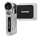 Toshiba Camileo HD – Caméscope – haute définition avec lecteur numérique/enregistreur vocal – capture vidéo mode écran large – 5.0 mégapixel – mémoire prise en charge : MMC, SD – flash card