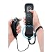Nintendo Wii Bundle Wiimote (Wii Remote) Black and Nunchuk with *Black Motion Plus*Limited Edition with free silicon case