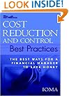 Cost Reduction and Control Best Practices: The Best Ways for a Financial Manager to Save Money (Wiley Best Practices)