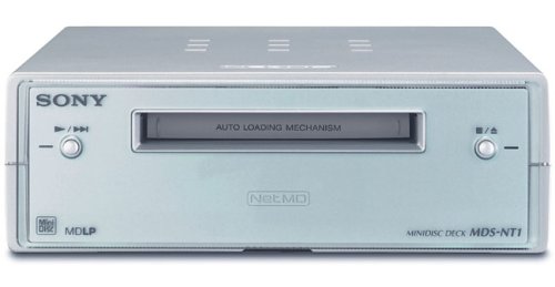 Childrens Toyshop  Electronics : Sony MDS-NT1 Compact sized NET MD recording deck - Silver