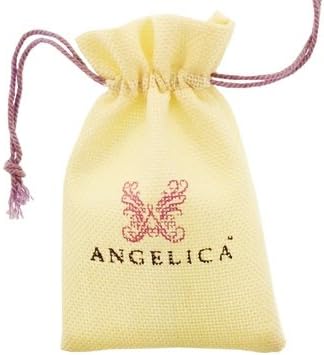 Antique Yellow Stipple Finish Brass "aunt" Angelica Expandable Bangle