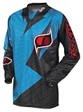 MSR Racing NXT Classic Jersey - Medium/Cyan/Grey