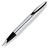 Cross Verve Radial Chrome Selectip Rolling Ball Pen with Charcoal Tone Accents