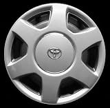 92-96 TOYOTA CAMRY WHEEL COVER HUBCAP HUB CAP 15 INCH, 6 SPOKE BRIGHT SILVER 15 inch (center not included) (1992 92 1993 93 1994 94 1995 95 1996 96) T261207 FWC61063U20