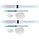 Watts Power Deep Stain 36% Teeth Whitening Shield Kits with FCP Remineralizing Gels -The New Choice in Whitening