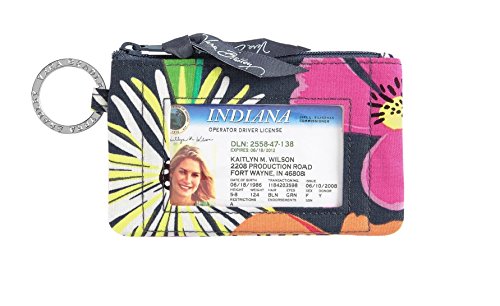 Vera Bradley Zip ID Card Case (Jazzy Blooms)