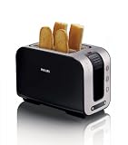 Philips HD2686 2 Slice Toaster Black And Silver