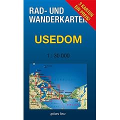 Rad- und Wanderkarten Usedom 1-3