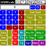 HVACcalcC downloadable Software