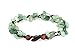 Mary Grace Design MGD, Green Aventurine Color Bead Anklet. Beautiful 26 Centimeters Handmade Stone Anklet Made from wax cord. Fashion Jewelry for Women, Teens and Girls., JB-0124A
