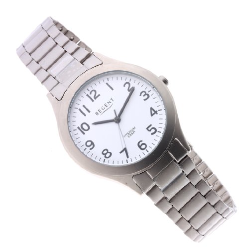 REGENT Uhr Titan klassische HERRENUHR