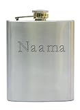 Flasque en acier inoxydable avec un nom grav�: Naama