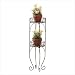 Metal 2 tier planter shelf - Style 28232