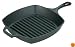 Lodge Logic L8SGP3 Pre-Seasoned Square Grill Pan, 10.5-inch