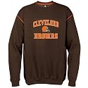 Cleveland Browns Brown Classic Crew Fleece Sweatshirt