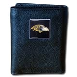 Baltimore Ravens Bi-fold Leather Wallet