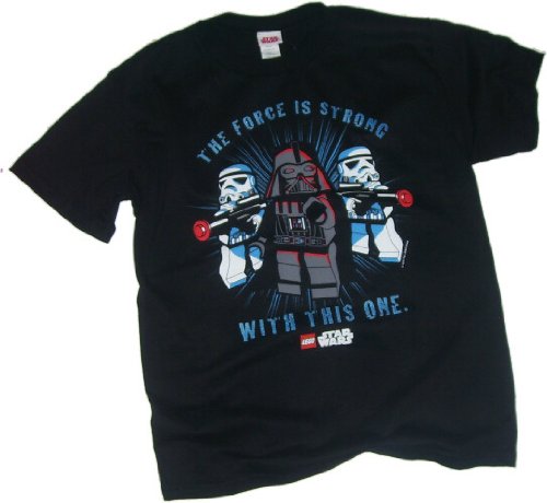  Lego Star Wars -- "The Force Is Strong With This One" Youth T-Shirt
