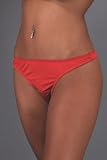 Silk Knit Thong - Red