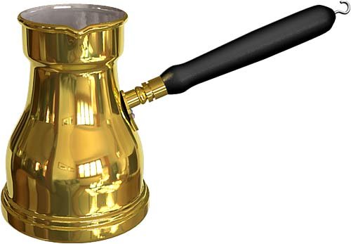 Extra Large Brass Ibrik
