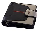 41TAGyk6hyL. SL160  Case it S915 3 Inch Round Ring Binder with 6 Tab File Folder, 1unit, Grey,  Size   13 X 13.6 X 3 inches