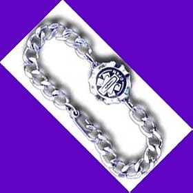 SOS Emergency Medical ID Bracelet, women's stainless steel