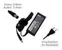 Original Dell XPS M1330 Laptop Notebook Aufladegerät, Charger, Netzteil, AC Adapter, Stromversorgung (12 Monate Garantie, einschließlich kostenlosem EU-Netzkabel)