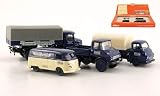Zoom Produkt-Bild: VW + Hanomag + Mercedes Spedition Dachser, MCW Sonderset 2, lim.Auf. 1.000, Modellauto, Fertigmodell, Schuco/MCW 1:87