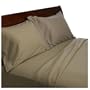 Elegance 100% Polyester Fleece King Sheet Set, Sage