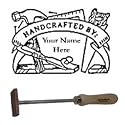 Branding Iron "Handcrafted By" Tool Chest Design BN-15F