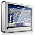 Falk F6 3rd Edition Navigationssystem inkl. TMC (10,9 cm (4,3 Zoll) Display, Kartenmaterial Europa 43, Fahrspurassistent, StadtAktiv) Silber