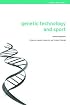 Genetic Technology and Sport: Ethical Questions (Ethics and Sport)