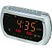 Emerson Radio Jumbo Triple Display Dual Alarm AM/FM Clock Radio with SmartSet Technology