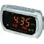 Emerson Radio Jumbo Triple Display Dual Alarm AM/FM Clock Radio with SmartSet Technology