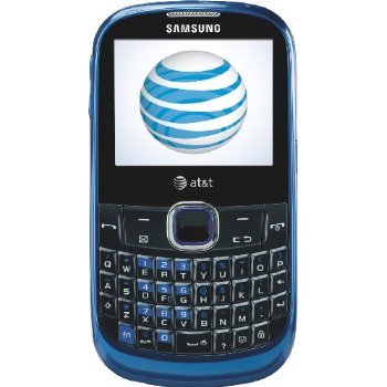 Samsung A187 Unlocked Phone with QWERTY Keyboard, 1.3 MP Camera, Music Player and Speakerphone - Unlocked Phone - US Warranty - Blue