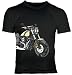Black Cotton Round Neck T-Shirt For Men