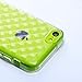 Etui Le Bon (tm) Case for Iphone 5c. Cover for Iphone 5c . Criss Cross Patern Clear Transparent. Subtle Diamond pattern in Silicone