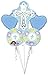 Anagram Bouquet Cross Balloon Blue