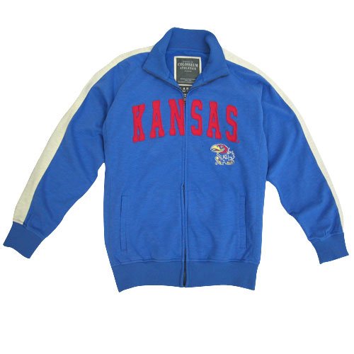 NCAA Kansas Jayhawks Pinnacle Jacket, Royal, XX-Large