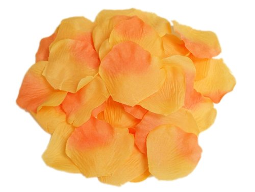 4000 Silk Rose Artificial Petals Supplies Wedding Decorations - Peach