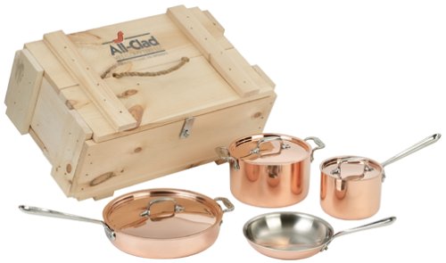 All-Clad Cop-R-Chef 7-Piece Cookware Set product image
