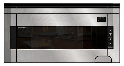 Sharp R-1514 1-1/2-Cubic-Foot 1000-Watt Over-the-Range Microwave, Stainless