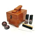 Seville Classics Shoe Valet 8-piece Set Honey
