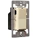 Pass & Seymour D600EI 600-Watt Single Pole / 3-way Decorator Incandescent Dimmer, Ivory
