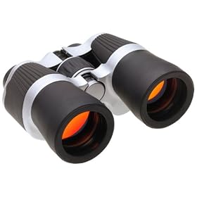 Click here to buy Digital Concepts Rubber Coated 10X42 Titanium Binoculars w/case strap & cleaning cloth by Sakar.