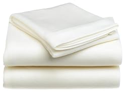 Pike Street Fleece King Sheet Set, Ivory